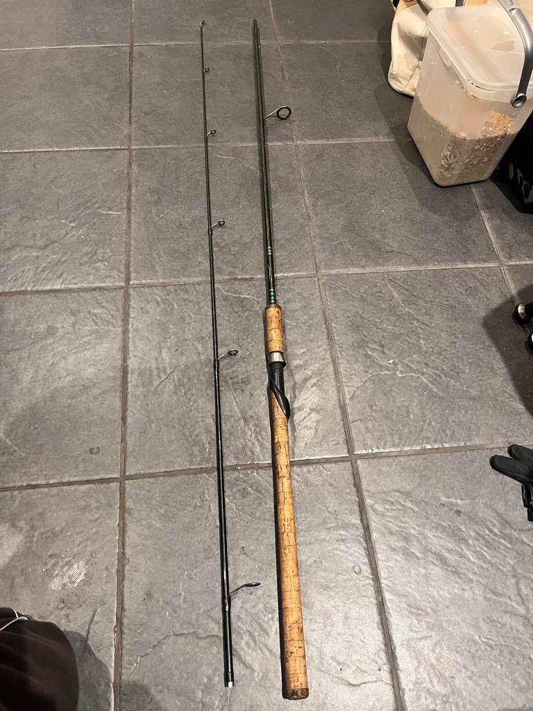 Shimano Beastmaster Oldskool Werphengel 2.70m, Watersport en Boten, Hengelsport | Algemeen, Ophalen, Gebruikt, Werphengel