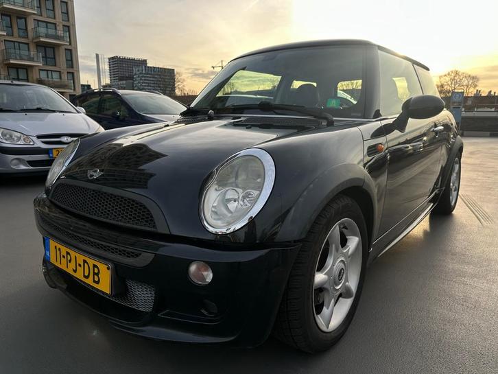Mini Mini 1.6 Cooper Chili AUTOMAAT Leer Stoelverwarming Net, Auto's, Mini, Bedrijf, Te koop, Cooper, ABS, Airbags, Airconditioning
