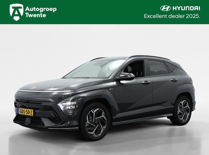 Hyundai Kona 1.6 GDI HEV N Line | 360 graden camera | Stoelv, Auto's, Hyundai, Bedrijf, Kona, ABS, Achteruitrijcamera, Adaptive Cruise Control