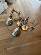 IKEA Tafellampen Set - Chroom/Metaal, Huis en Inrichting, Lampen | Vloerlampen, Ophalen, Gebruikt, Metaal, Minder dan 100 cm
