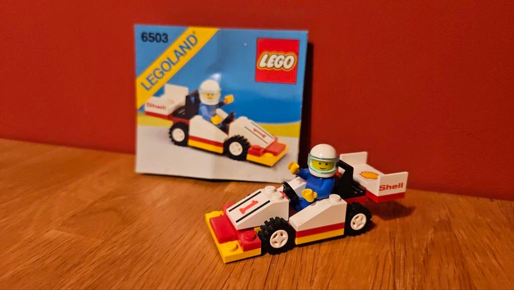 Lego Legoland 6503 Raceauto, Kinderen en Baby's, Speelgoed | Duplo en Lego, Ophalen, Zo goed als nieuw, Complete set, Lego