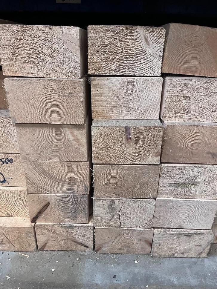 Vuren binten 12x20x500 cm €100 ps incl, Doe-het-zelf en Verbouw, Hout en Planken, Gebruikt, Balk, Vuren, Minder dan 200 cm, 50 mm of meer