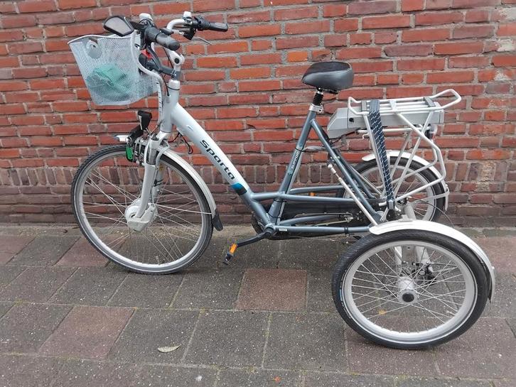 Sparta Driewieler Elektrische Damesfiets, Fietsen en Brommers, Fietsen | Driewielfietsen, Gebruikt, Ophalen