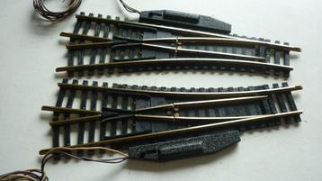 Fleischmann H0 6045 elektrische wisselset L+R in ovp beschikbaar voor biedingen