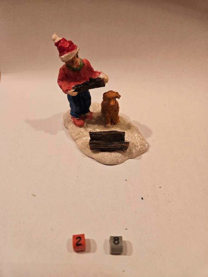 Typisch Hollands Kerstdorp poppetjes accessoires Lemax, Diversen, Kerst, Zo goed als nieuw, Ophalen