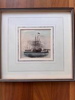 Ingekleurde lithografie Carel Christaan Last, Antiek en Kunst, Kunst | Etsen en Gravures, Ophalen of Verzenden