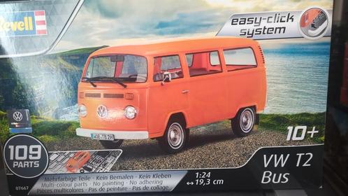 Volkswagen VW Transporter T2 Bus 1'24 Revell Pol, Hobby en Vrije tijd, Modelauto's | 1:24, Zo goed als nieuw, Bus of Vrachtwagen
