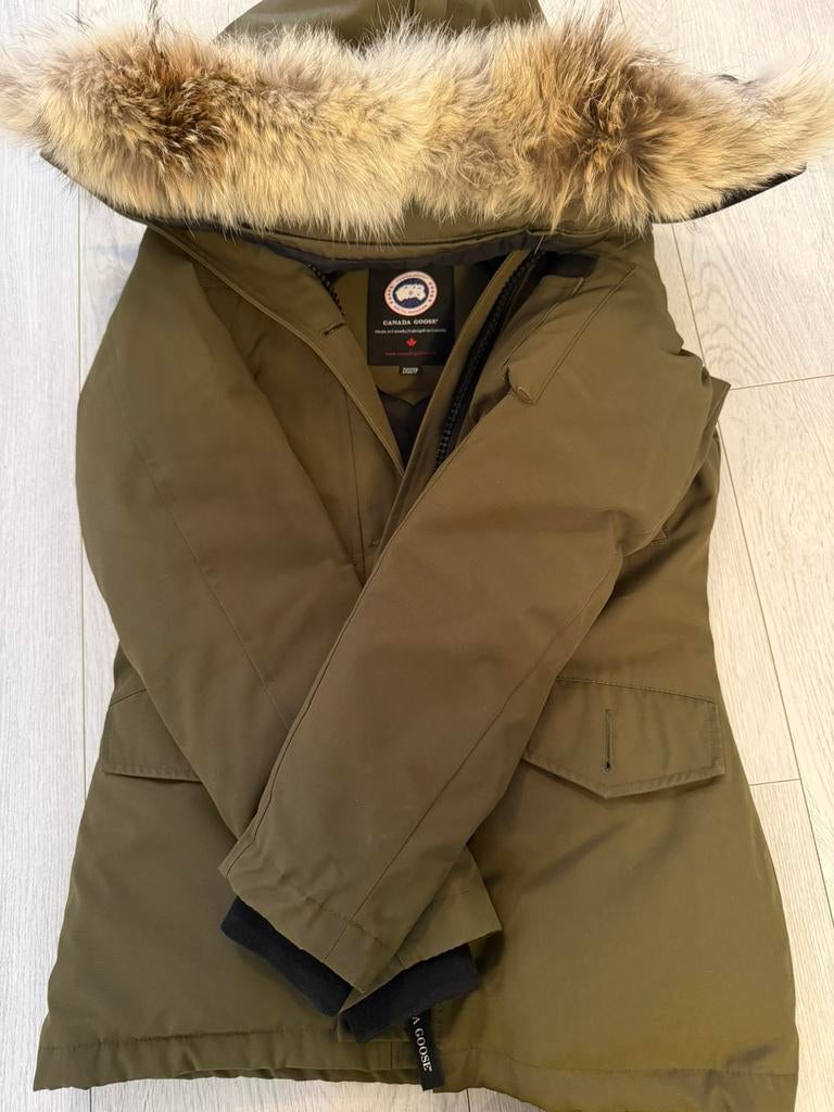 Canada Goose army green XXS, Kleding | Dames, Jassen | Winter, Ophalen of Verzenden, Zo goed als nieuw, Maat 34 (XS) of kleiner