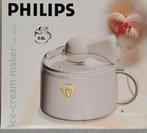 Professionele ijsmachine Philips ijsrecept boekje als nieuw, Witgoed en Apparatuur, IJsmachines, Ophalen of Verzenden, Zo goed als nieuw