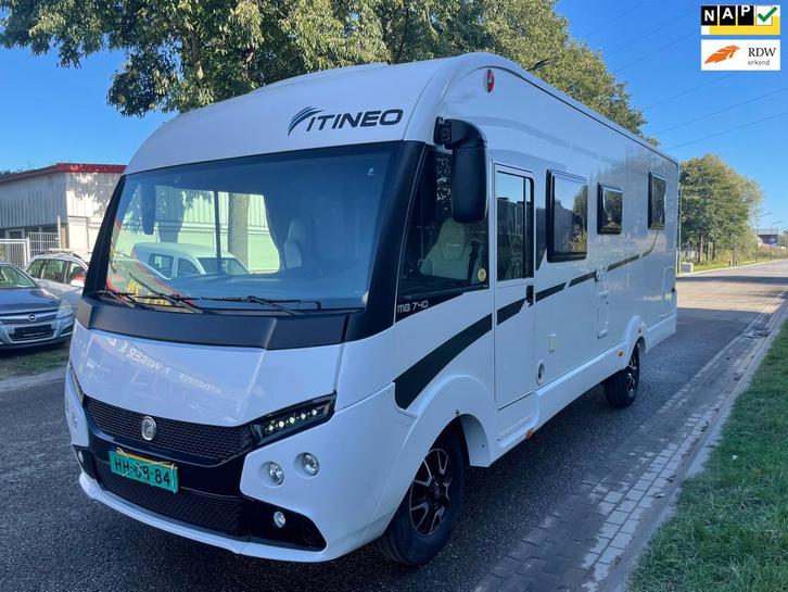 Itineo 740, Caravans en Kamperen, Campers, Bedrijf, Integraal, Overige merken, Diesel, Handgeschakeld, Airconditioning, Douche