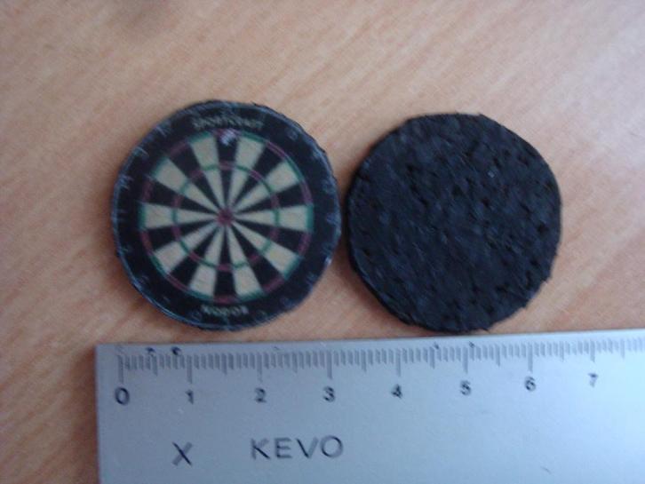 1:12 poppenhuis dartboard, Verzamelen, Poppenhuizen en Toebehoren, Nieuw, Overige typen, Ophalen of Verzenden