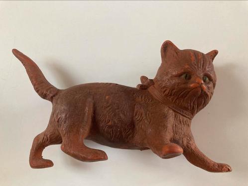 Oud speelgoed poes kat, Antiek en Kunst, Curiosa en Brocante, Verzenden
