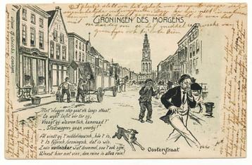 Groningen Des Morgens    Oosterstraat beschikbaar voor biedingen