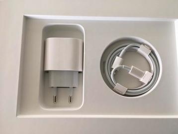 Nieuw Origineel 20W Apple snellader set twv € 50,- beschikbaar voor biedingen