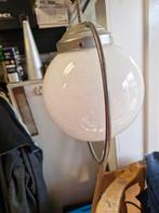Originele Brocante Lamp, Huis en Inrichting, Lampen | Hanglampen, Gebruikt, 50 tot 75 cm, Ophalen of Verzenden, Glas