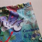 Mooie vrolijke gekleurde rekbare kaft met Elvis Presley., Ophalen of Verzenden, Zo goed als nieuw