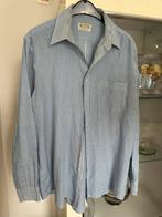 Overhemd Bijenkorf maat 40 Blauw wit, Blauw, Bijenkorf, Gedragen, Halswijdte 39/40 (M)