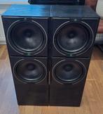 Kef c75 speakers, Ophalen, Gebruikt, Front, Rear of Stereo speakers, Overige merken
