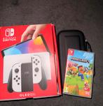 Nintendo switch oled met minecraft en accesoires!, Spelcomputers en Games, Switch OLED, Met games, Met 2 controllers, Ophalen of Verzenden
