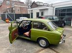 Fiat 850 D 1974 Groen oldtimer, Auto's, Te koop, Geïmporteerd, Benzine, 4 stoelen