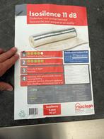 Isosilence 11 dB Ondervloer 5m² = 5m x 1 m overgebleven, Overige materialen, Nieuw, 5 tot 10 m², Vloerisolatie