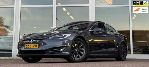 Tesla Model S 100D Enhanced Autopilot Premium interieur Pano, Auto's, Tesla, Bedrijf, Te koop, Model S, 4x4, ABS, Achteruitrijcamera
