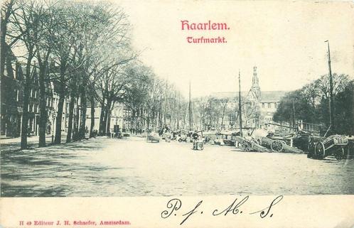 (701-056-021) Haarlem Turfmarkt, Verzamelen, Ansichtkaarten | Nederland, Noord-Holland, Verzenden