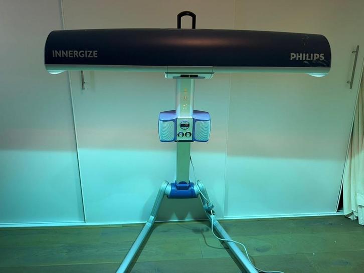 Philips Innergize infrarood-zonnebank op statief!, Witgoed en Apparatuur, Zonnebanken en Gezichtsbruiners, Zo goed als nieuw, Zonnebank enkelzijdig