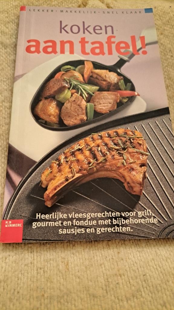 Koken aan tafel, Ophalen of Verzenden, Zo goed als nieuw