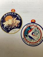 2 stickers Shell Apollo, Verzenden, Zo goed als nieuw