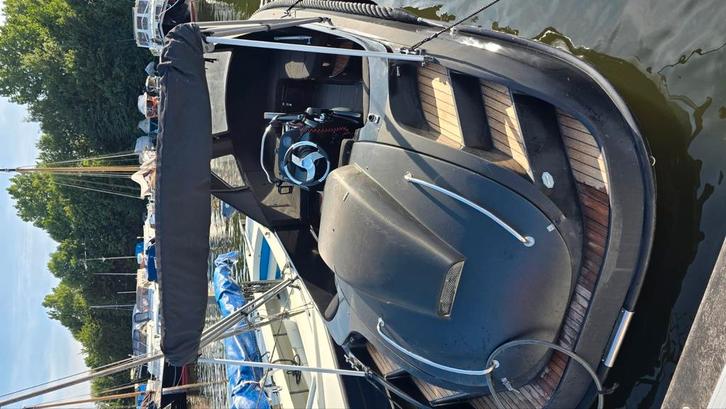 Snel varende Oudhuijzer 570 yamaha f60fet 60pk, Watersport en Boten, Sloepen, Zo goed als nieuw, 50 tot 70 pk, 3 tot 6 meter, Buitenboordmotor