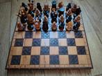 Schaak set , antiek , vintage , handgemaakte schaakset, Antiek en Kunst, Ophalen of Verzenden