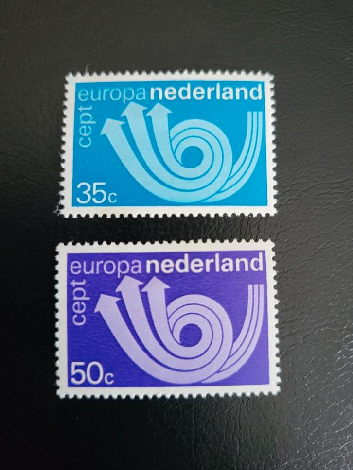 Nederland Europa Postzegels - 35c & 50c - Postfris, Postzegels en Munten, Postzegels | Nederland, Postfris, Na 1940, Ophalen of Verzenden
