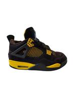 Jordan 4 Thunder Maat 43 - Gedragen, Ophalen of Verzenden, Gedragen, Zwart, Sneakers of Gympen