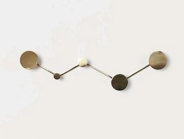 Gouden Design Kapstok - Eye Catcher! beschikbaar voor biedingen