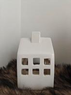 Theelichthouder huisje keramiek, Huis en Inrichting, Woonaccessoires | Kandelaars en Kaarsen, Ophalen of Verzenden, Zo goed als nieuw