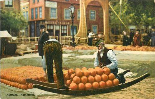 (386-244-057) Alkmaar Kaasmarkt, Verzamelen, Ansichtkaarten | Nederland, Noord-Holland, Verzenden