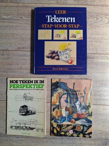 Tekenboeken (tekentechnieken) beschikbaar voor biedingen