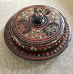 Schaal met vakverdeling, Huis en Inrichting, Ophalen of Verzenden, Zo goed als nieuw, Rond, Glas