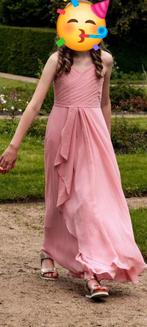 Junior bruidsmeisjesjurk JJ's House, Blush, Kleding | Dames, Trouwkleding en Trouwaccessoires, JJ's House, Zo goed als nieuw, Roze