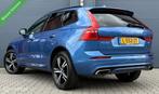 Volvo XC60 2.0 B4 R-design 190PK Pano.dak/H&K/Trekhaak/LED/A, Gebruikt, Euro 6, 4 cilinders, Blauw