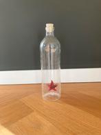 Glazen karaf met rode zeester, Ophalen, Glas of Glazen, Gebruikt, Glas