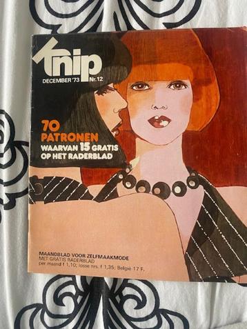 knip december 1973 maandblad voor zelfmaakmode beschikbaar voor biedingen