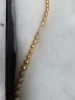 Vintage Parelketting met Strass Sluiting, Sieraden, Tassen en Uiterlijk, Antieke sieraden, Ophalen of Verzenden