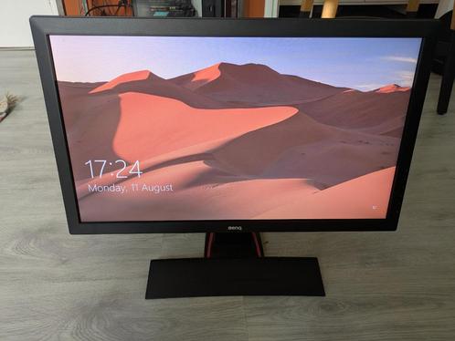 BenQ HD 24 inch monitor, Computers en Software, Monitoren, Gebruikt, 60 Hz of minder, DVI, HDMI, VGA, Gaming, Ingebouwde speakers