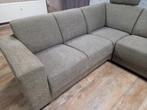 GRATIS BEZORGEN | Mooi Grijs Hoekbank, Info@banxtel.nl, 3194DC, Gebruikt, Hoekbank