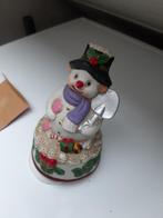 Kerst Sneeuwpop muziekdoosje., Ophalen of Verzenden