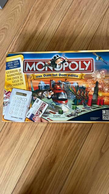 Bijna gratis Monopoly van dam tot dom editie  beschikbaar voor biedingen