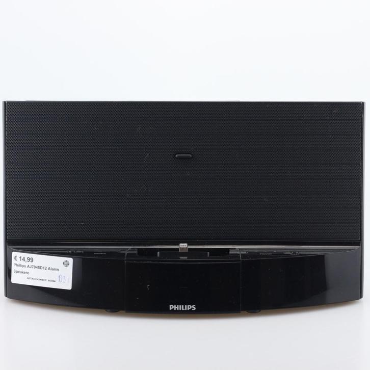 Philips AJ7045D12 Wekker Alarm Speaker, Witgoed en Apparatuur, Wekkers, Zo goed als nieuw