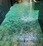 Bejmat vloertegel vert fonce 14x4.5x2, Ophalen, Nieuw, Minder dan 20 cm, Minder dan 5 m²